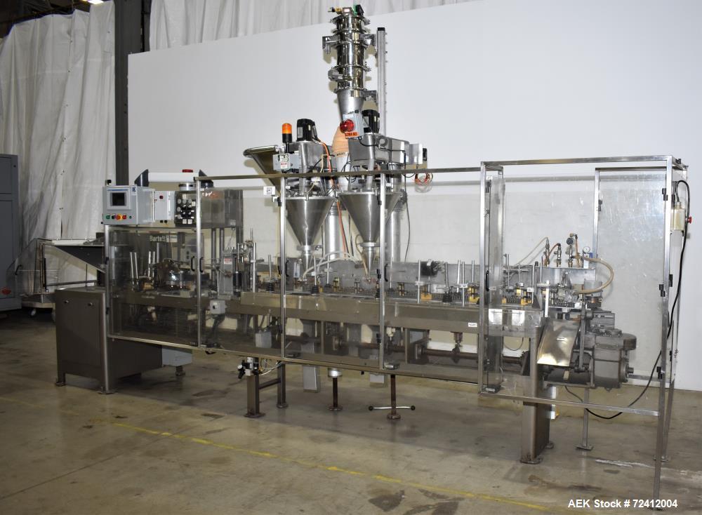 Bartelt IM7-14 Horizontal Form Fill and Seal with Dual Servo Augers